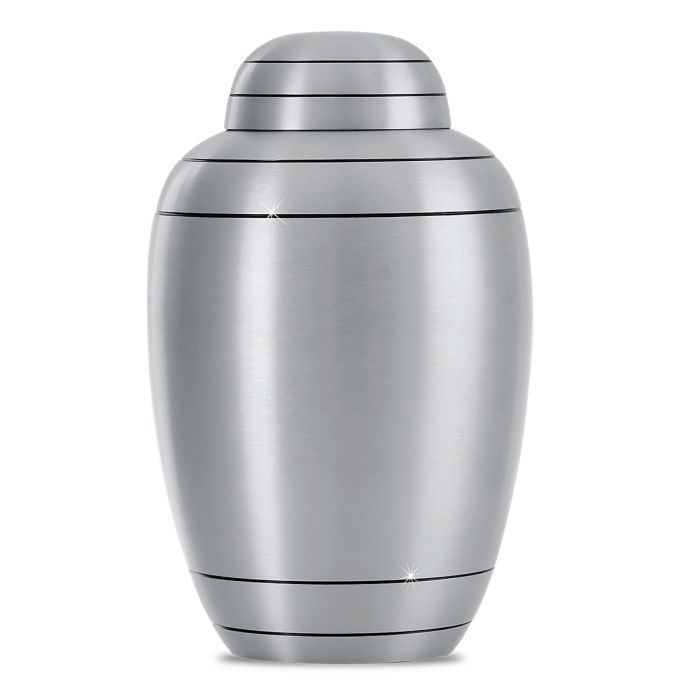 Simple Metal Cremation Urn